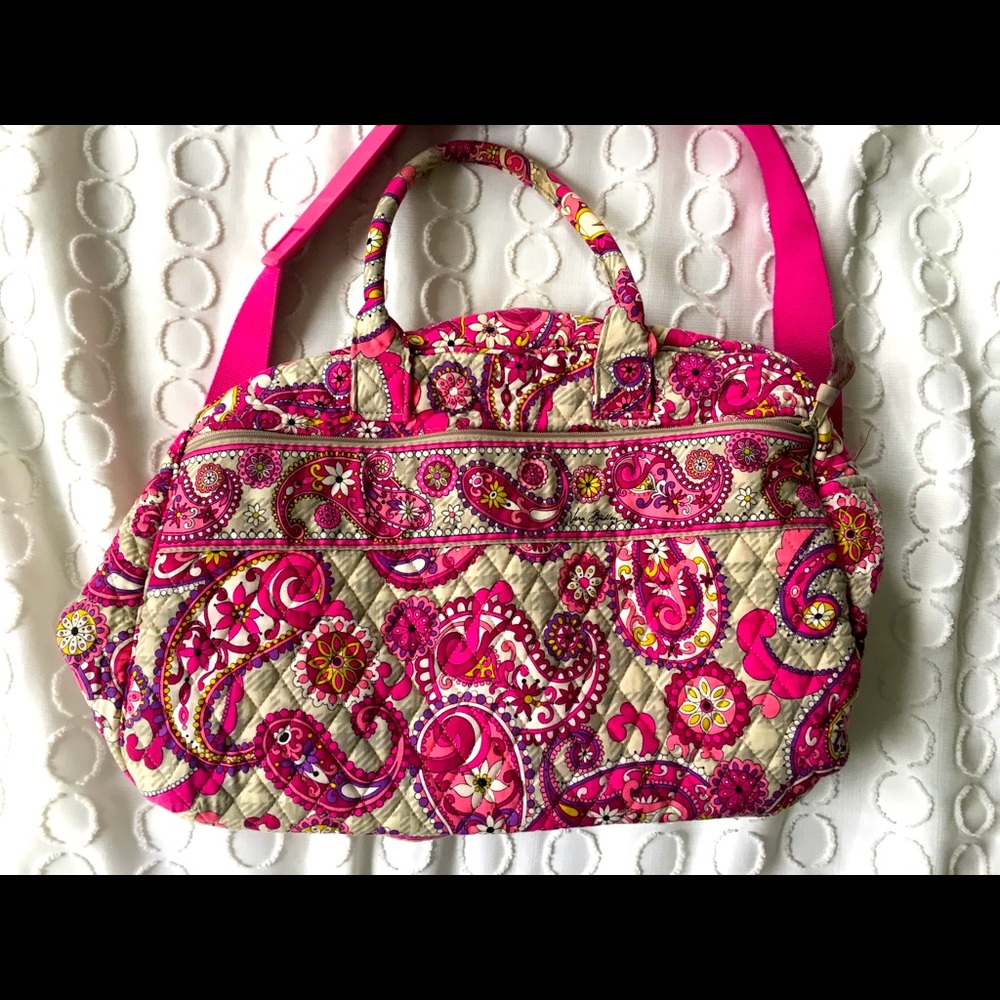 Vera Bradley Quilted Weekender Travel Bag - Picture 2 of 9